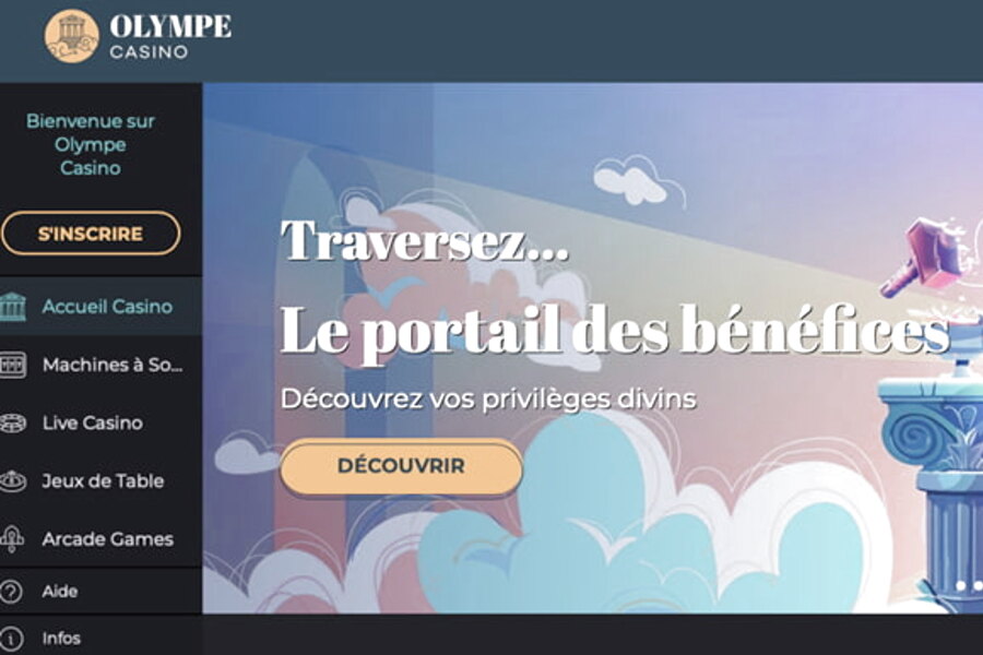 Olympe Casino : Découvrez nos Bonus Exclusifs