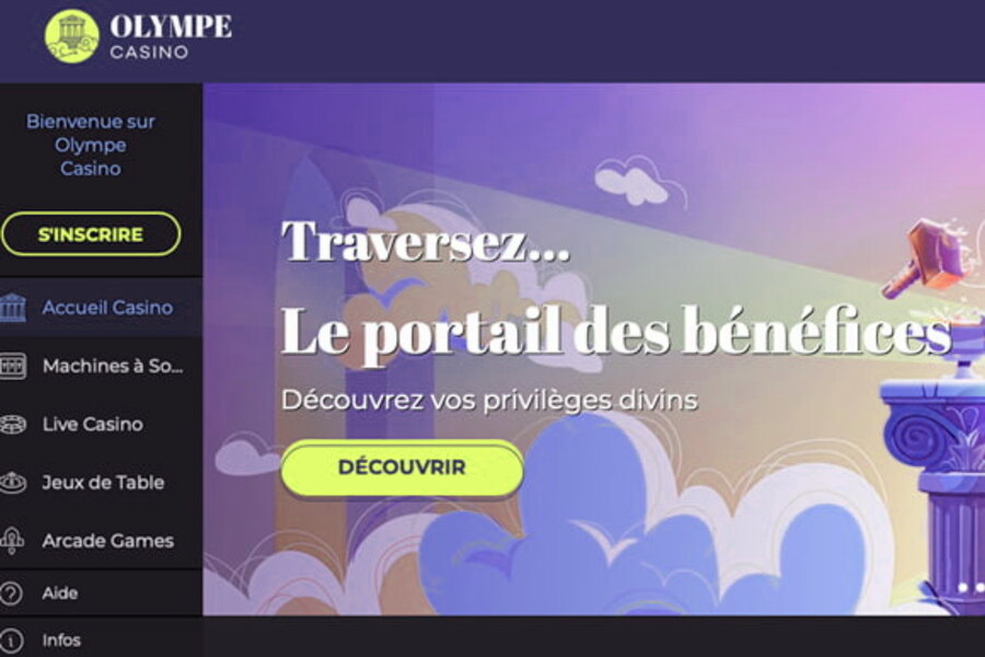Olympe Casino : Profitez de Nos Codes Promo